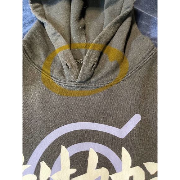 Naruto Shippuden Naruto HaTake Kakashi 20th Anniversary Black Hoodie Sz M - Picture 13 of 13